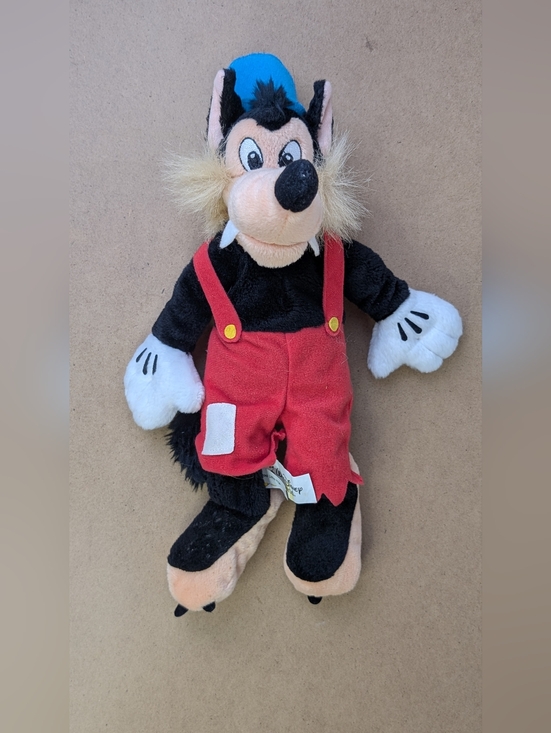 Disney Other - Disney | Walt Disney World Big Bad Wolf Plush Toy, Three Little Pigs
